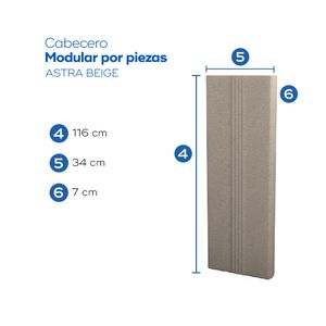 Cabecero Modular